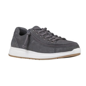 Billy Footwear - Zapatos Grey Suede Comfort Low